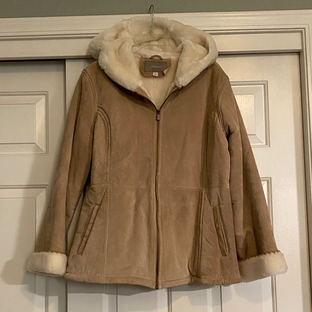 Croft & Barrow Faux Suede Jacket- Like New